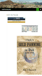 Mobile Screenshot of goldpanningutah.com